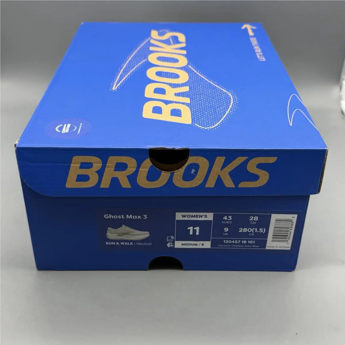 Brooks shoes - Brooks Ghost Max - Ghost Max - 1204571B181 - Multicolor (UPC: 0195394698862) 13