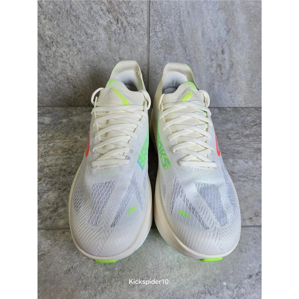 Brooks shoes - Brooks Hyperion Max 3 - Hyperion Max - 120455-1B-182 - Coconut/Green Gecko/Pink Clay 4