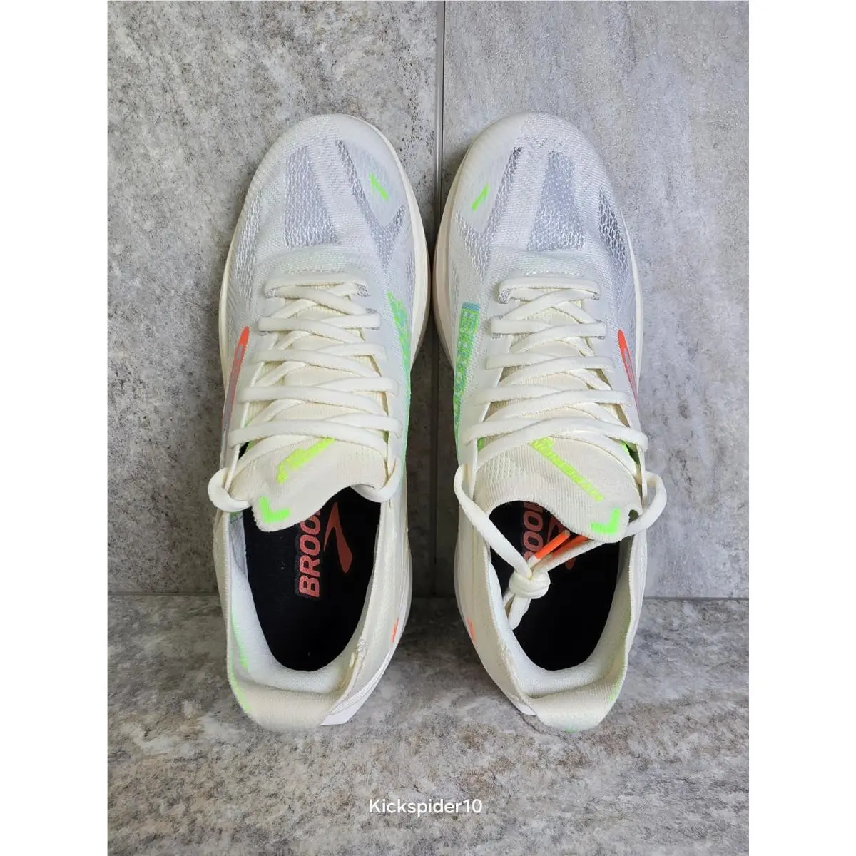 Brooks shoes - Brooks Hyperion Max 3 - Hyperion Max - 120455-1B-182 - Coconut/Green Gecko/Pink Clay 5