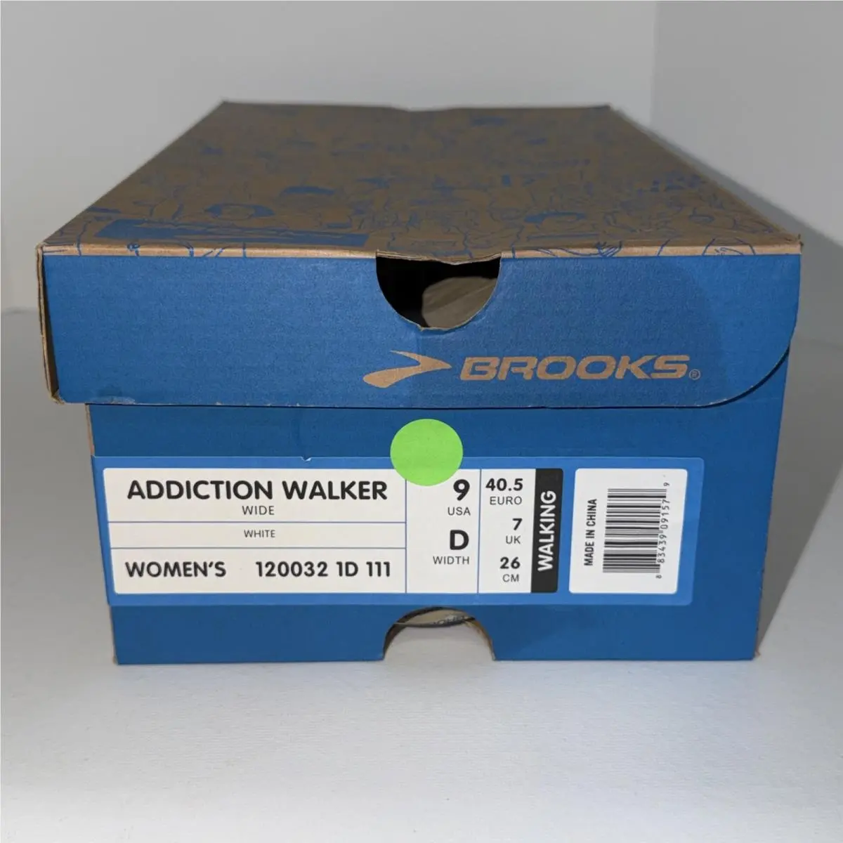 Brooks shoes - Brooks Addiction - Addiction - 1200321D111 - White (UPC: 0883439091579) 12