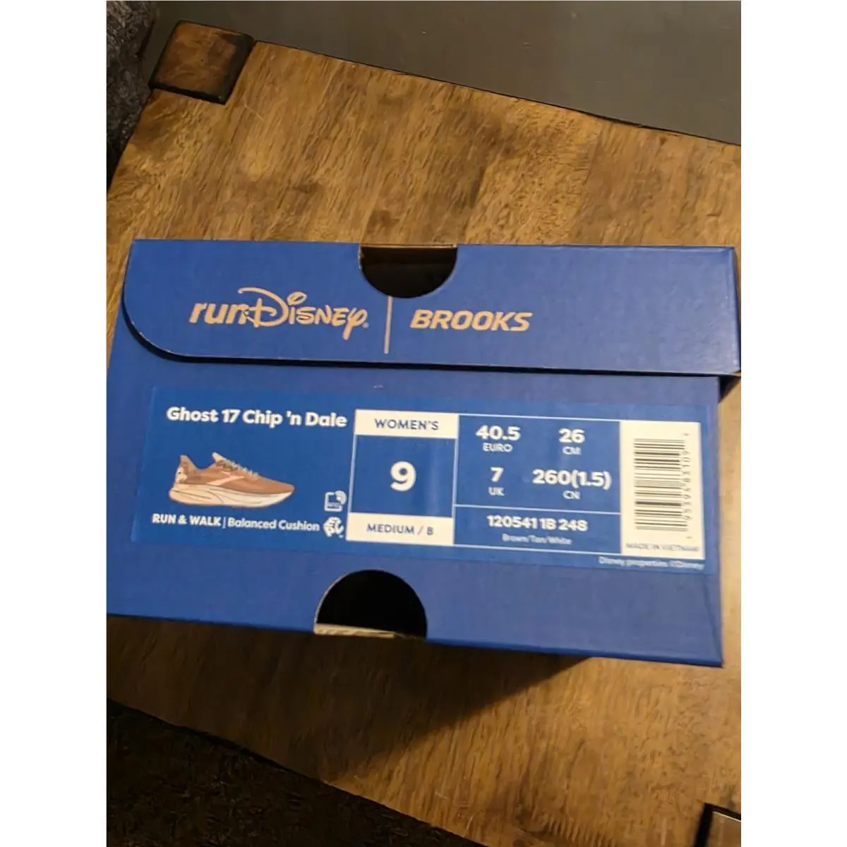 Brooks shoes - Brooks Run Disney 2026 Ghost 17 - Brown (UPC: 195394831078) 2
