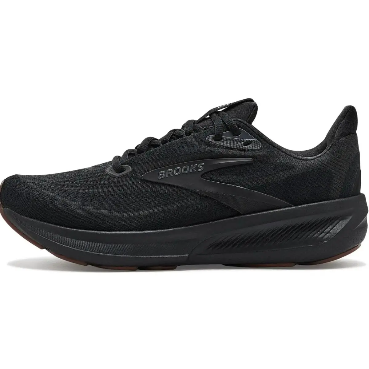 Womens Size 7.5 -brooks Revel 9 Running Shoes Black/ebony/biscuit Sneakers