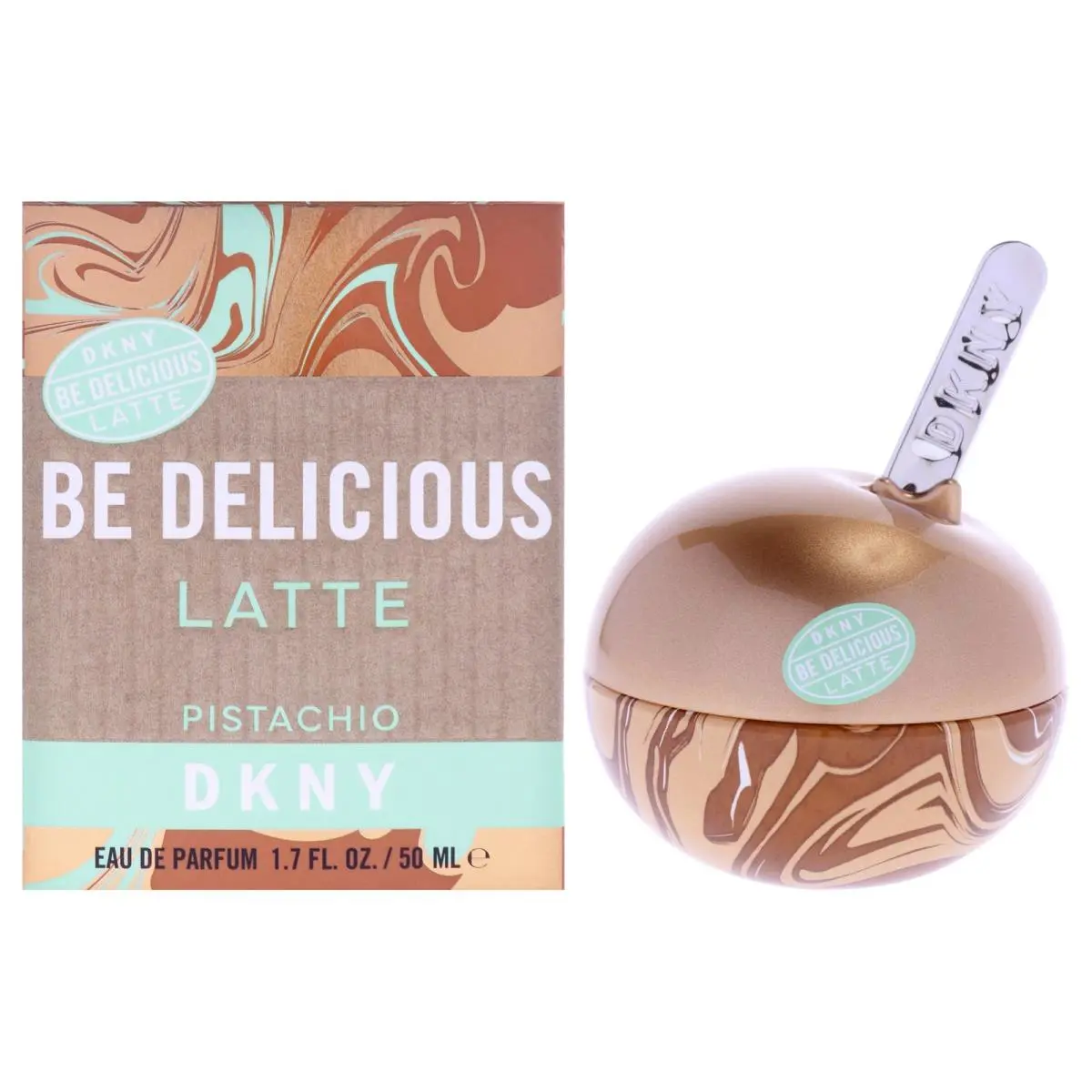 2 Pack Dkny Be Delicious - Latte Pistachio by Donna Karan For Women - 1.7 oz Edp