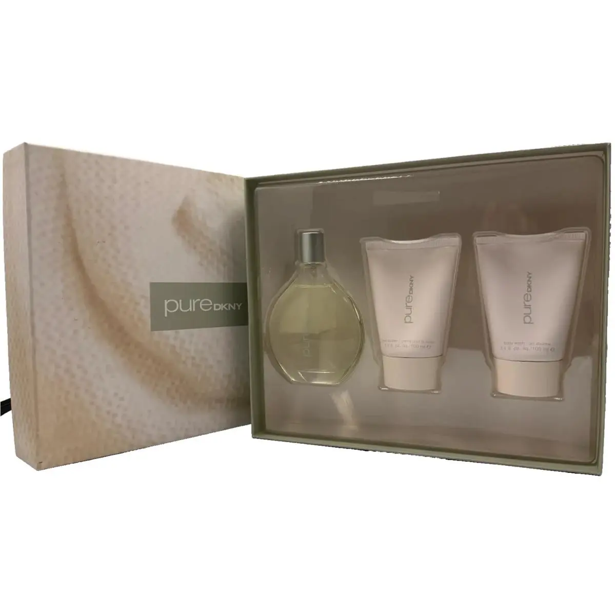 Dkny Pure Warmth For Women Set 3Pc-3.4 oz Edp Sp+3.4 oz B/Butter+3.4 oz B/wash