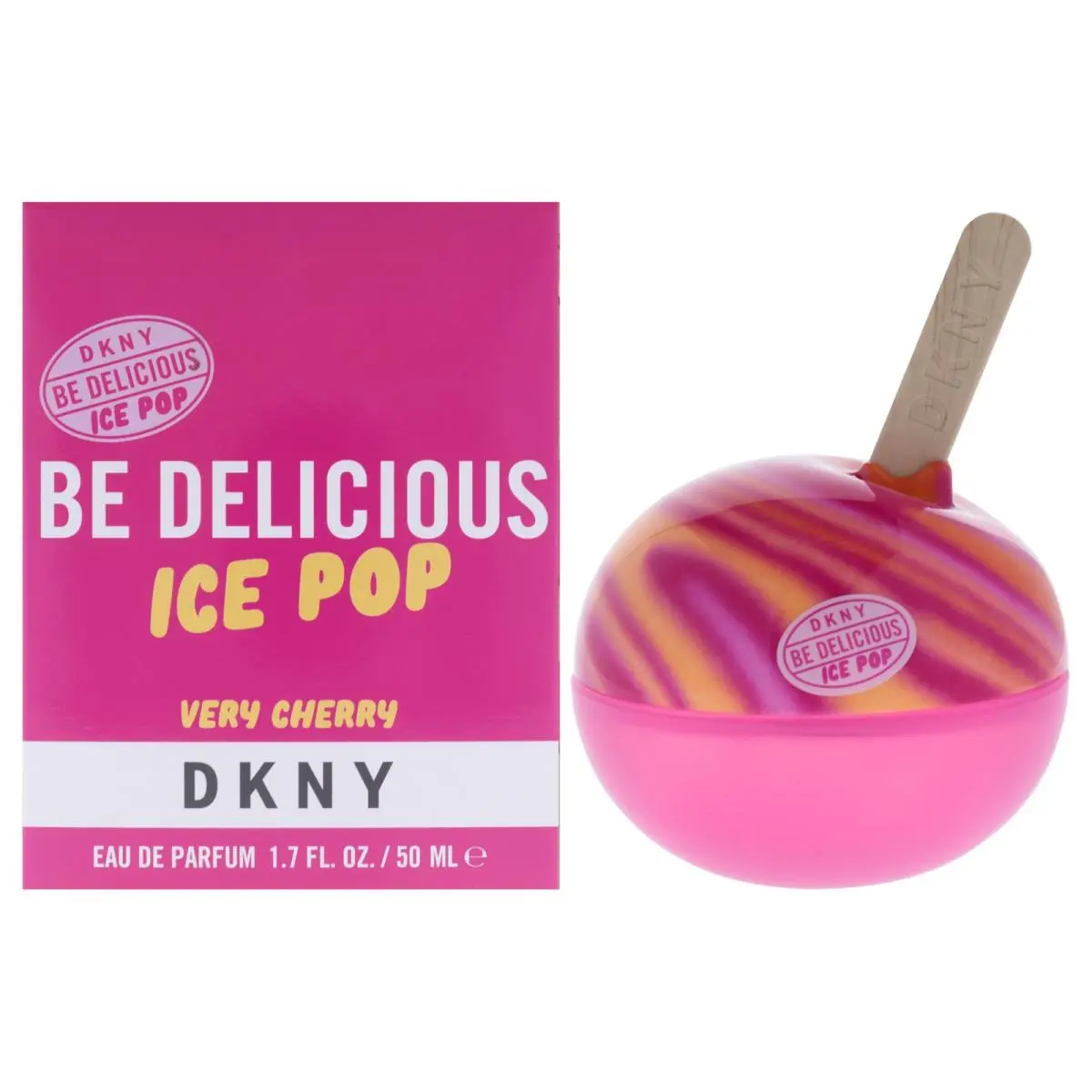 3 Pack Dkny Be Delicious Ice Pop-very Cherry by Donna Karan -1.7 oz Edp Spray