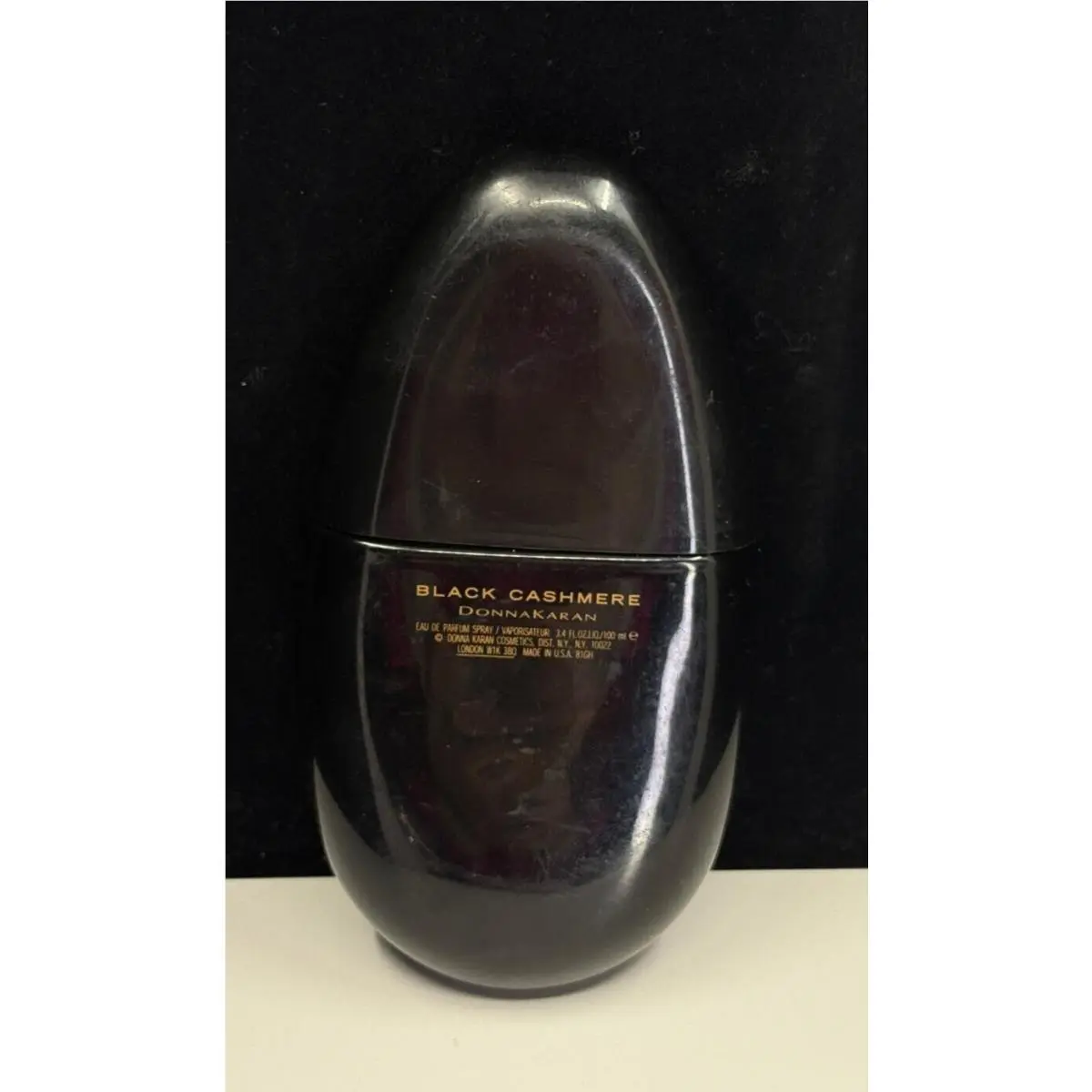 Donna Karan Black Cashmere Edp Spray 3.4 oz Rare In White Box by DKNY