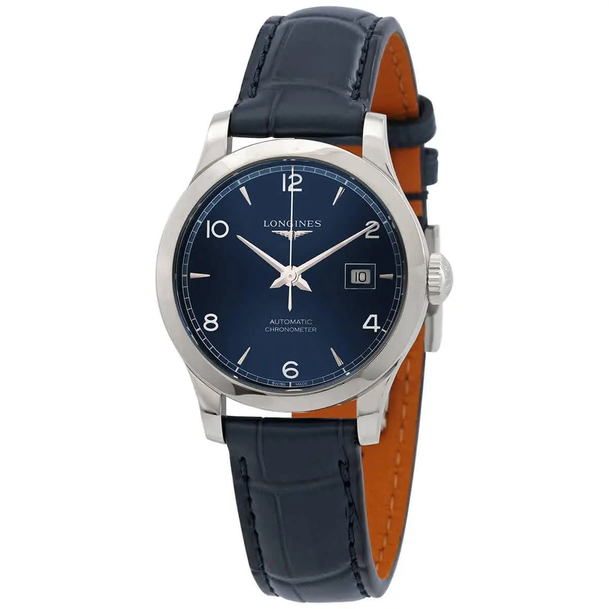 Longines Record Automatic Blue Dial Ladies Watch L23214964