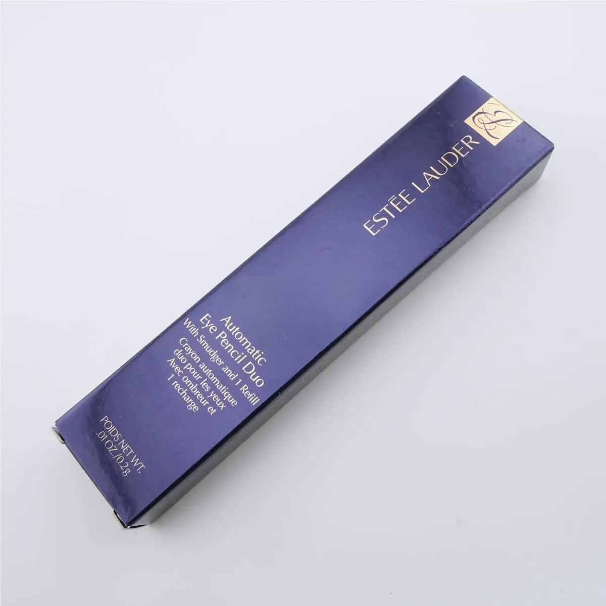 Estee Lauder Automatic Eye Pencil Duo Hyacinth Sky Aed 19 with Smudger 1 Refill by Estée Lauder