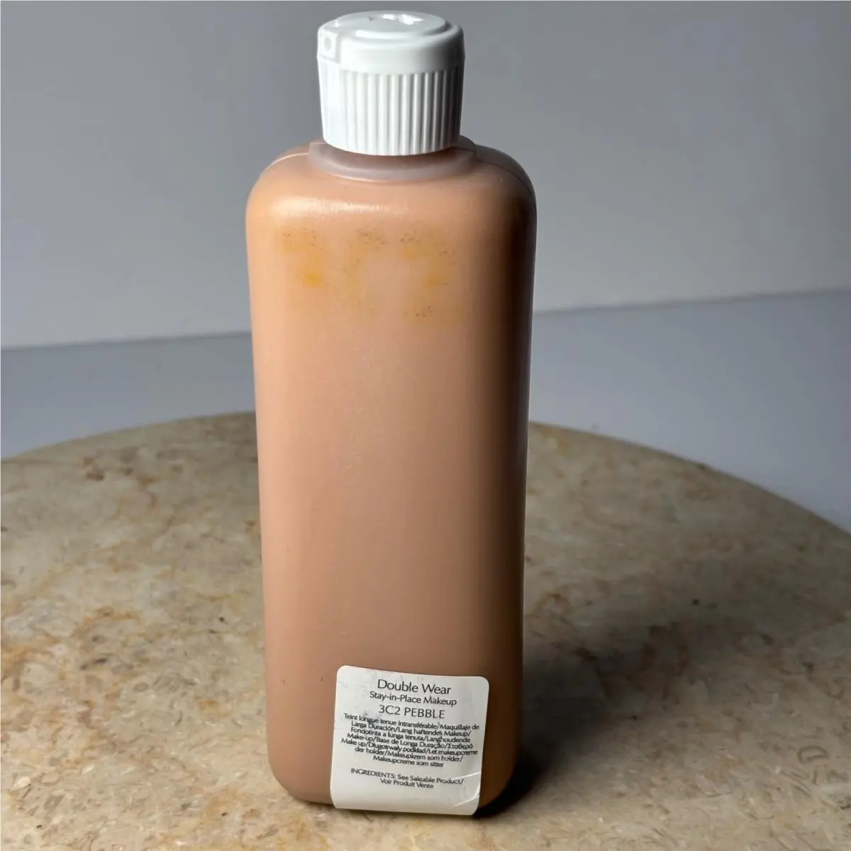 Estee Lauder Double Wear Stay-in-place Makeup 3C2 Pebble Foundation Liquid 6.7oz