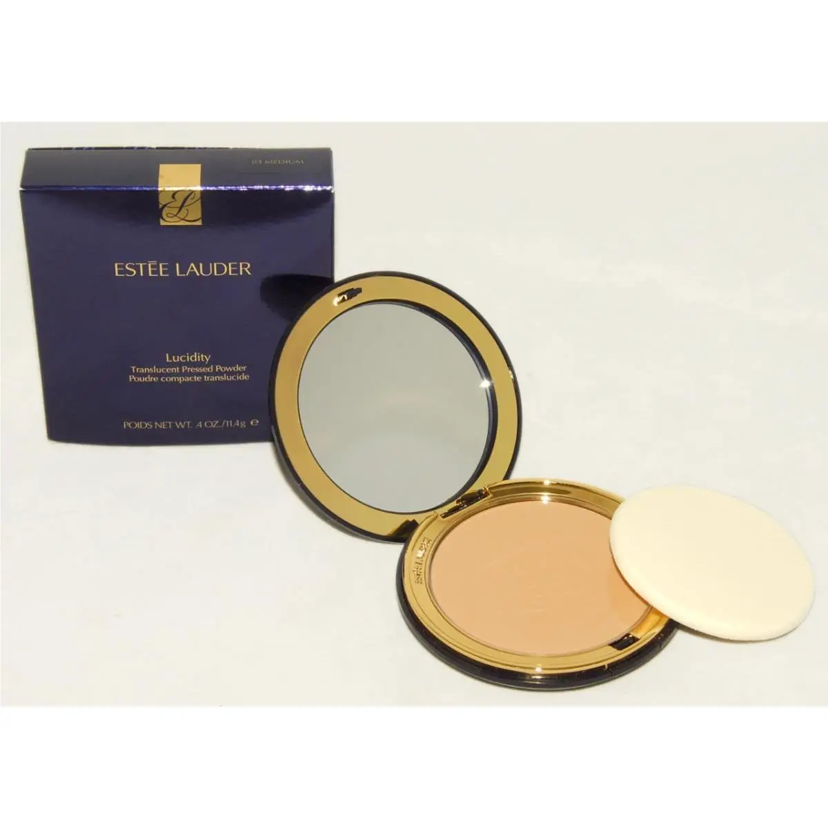 Estee Lauder Lucidity Pressed Powder 03 Medium .4 oz by Estée Lauder