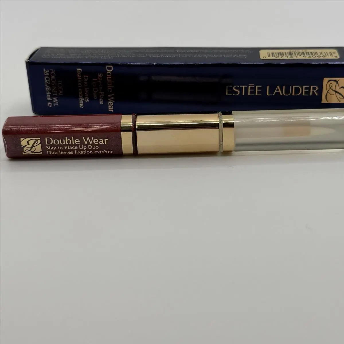 Estee Lauder Double Wear Stay in Place Lip Duo 12 Eterna Plum Retired by Estée Lauder