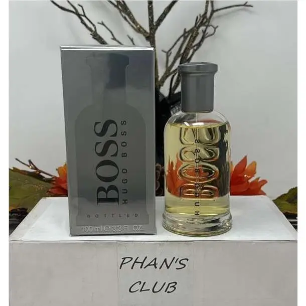Bottled 3.3oz Eau de Toilette Woody Spicy Cologne For Men by Hugo Boss