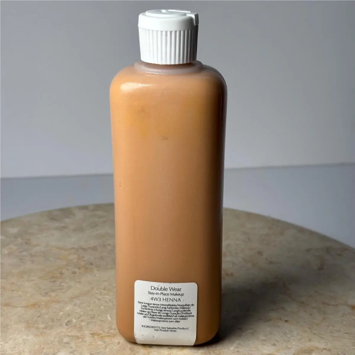 Estee Lauder Double Wear Stay-in-place Makeup 4W3 Henna Foundation Jumbo 6.7oz