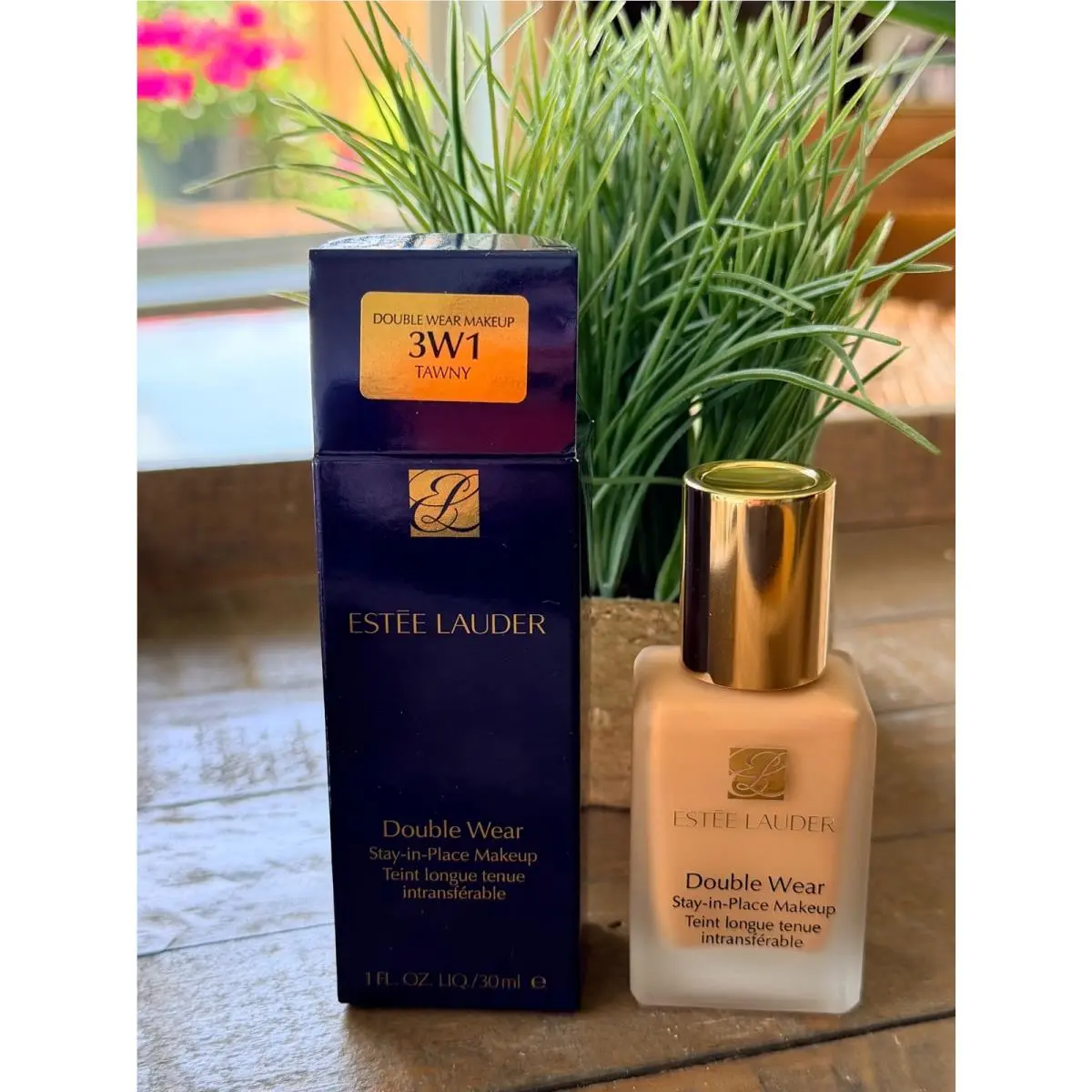 5x Tawny Estee Lauder 3W1 Double Wear Foundation Makeup