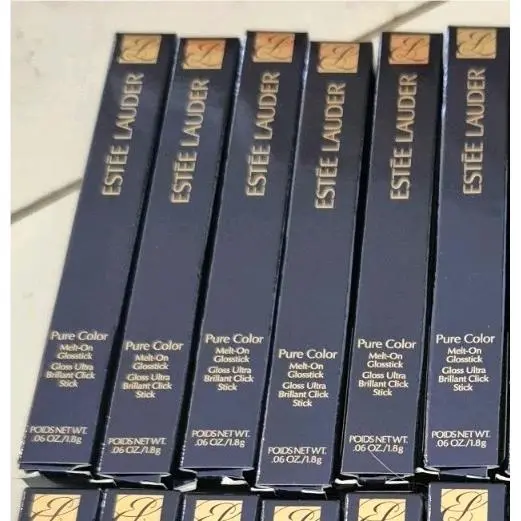 655 Melted Scarlet Estee Lauder Pure Color Melt-on Glosstick Lot Of 6 by Estée Lauder