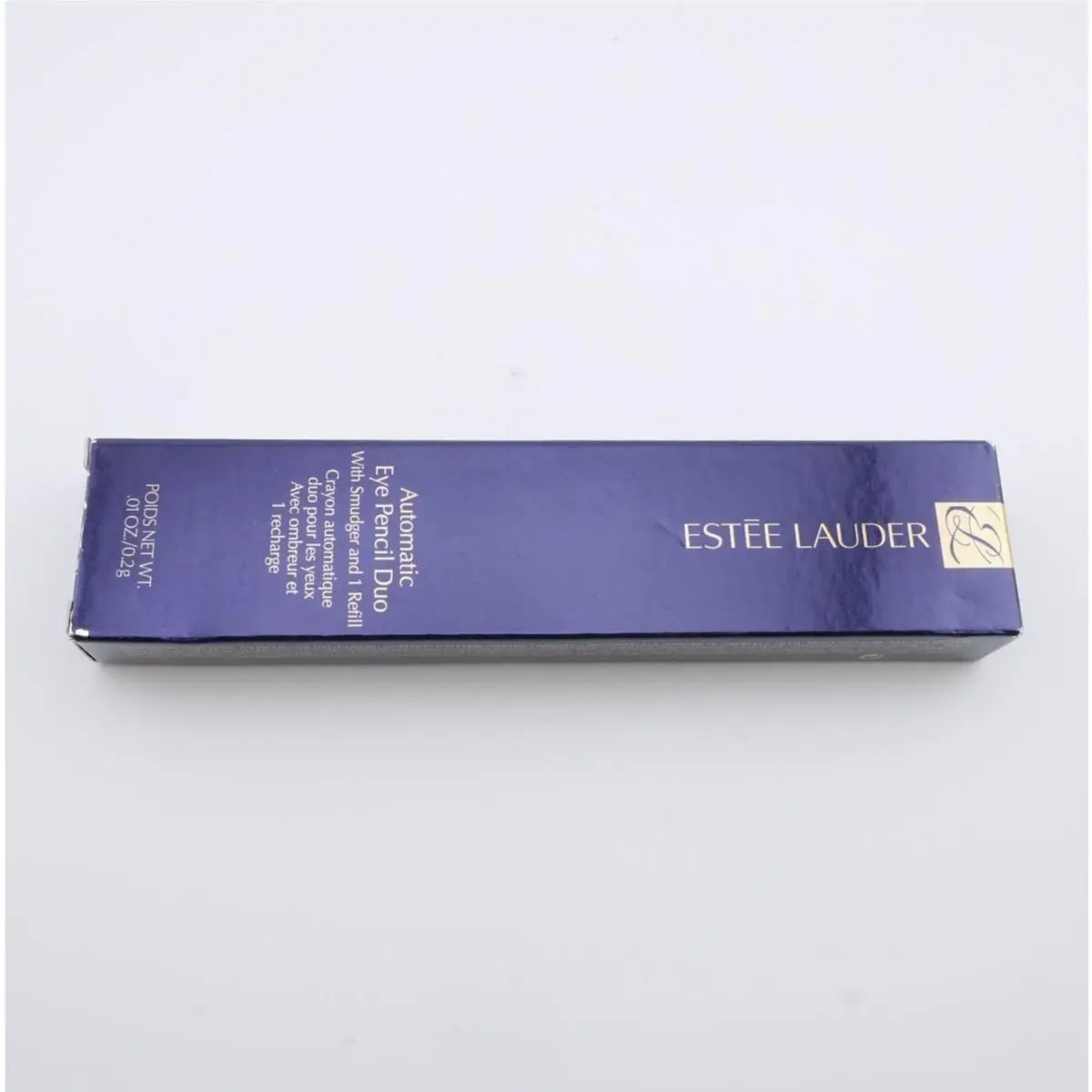 Estee Lauder Automatic Eye Pencil Duo Jet Black Aed 01 with Smudger and 1 Refill by Estée Lauder