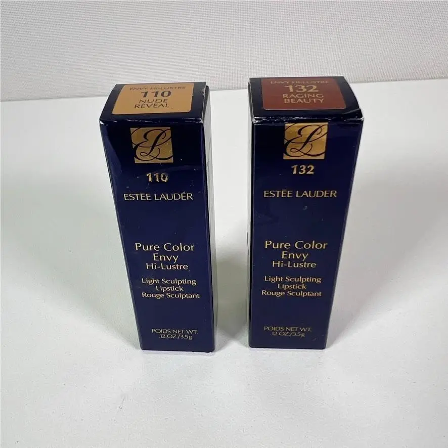 Estee Lauder Pure Color Envy Lipstick 110 Reveal 132 Raging Beauty by Estée Lauder