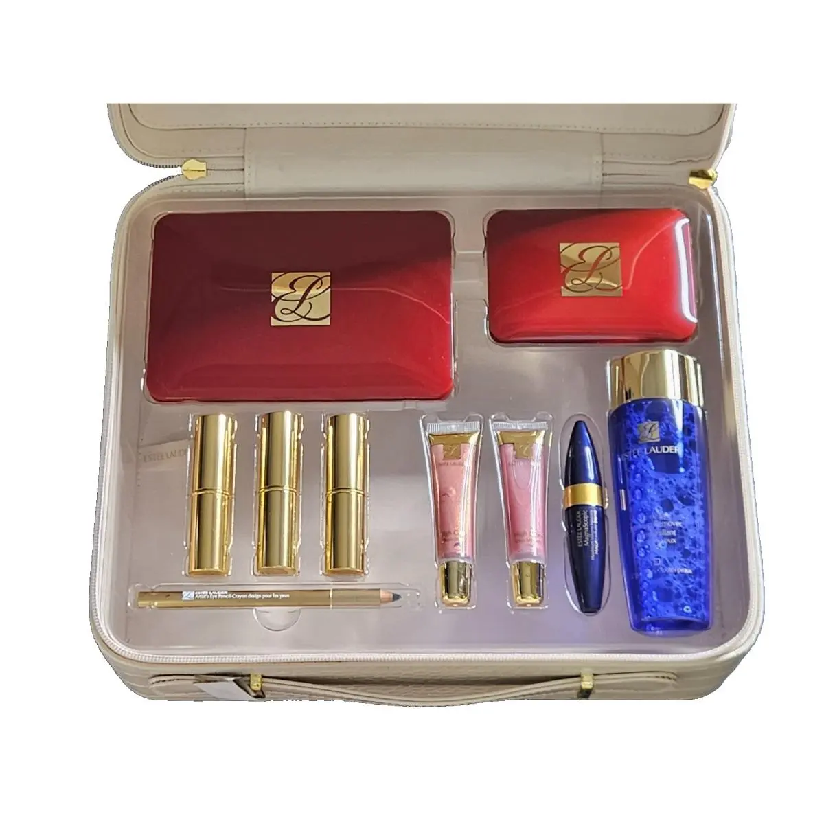 Estee Lauder Blockbuster 10pc Holiday Makeup Gift Set Vhtf Vtg Discontinured by Estée Lauder