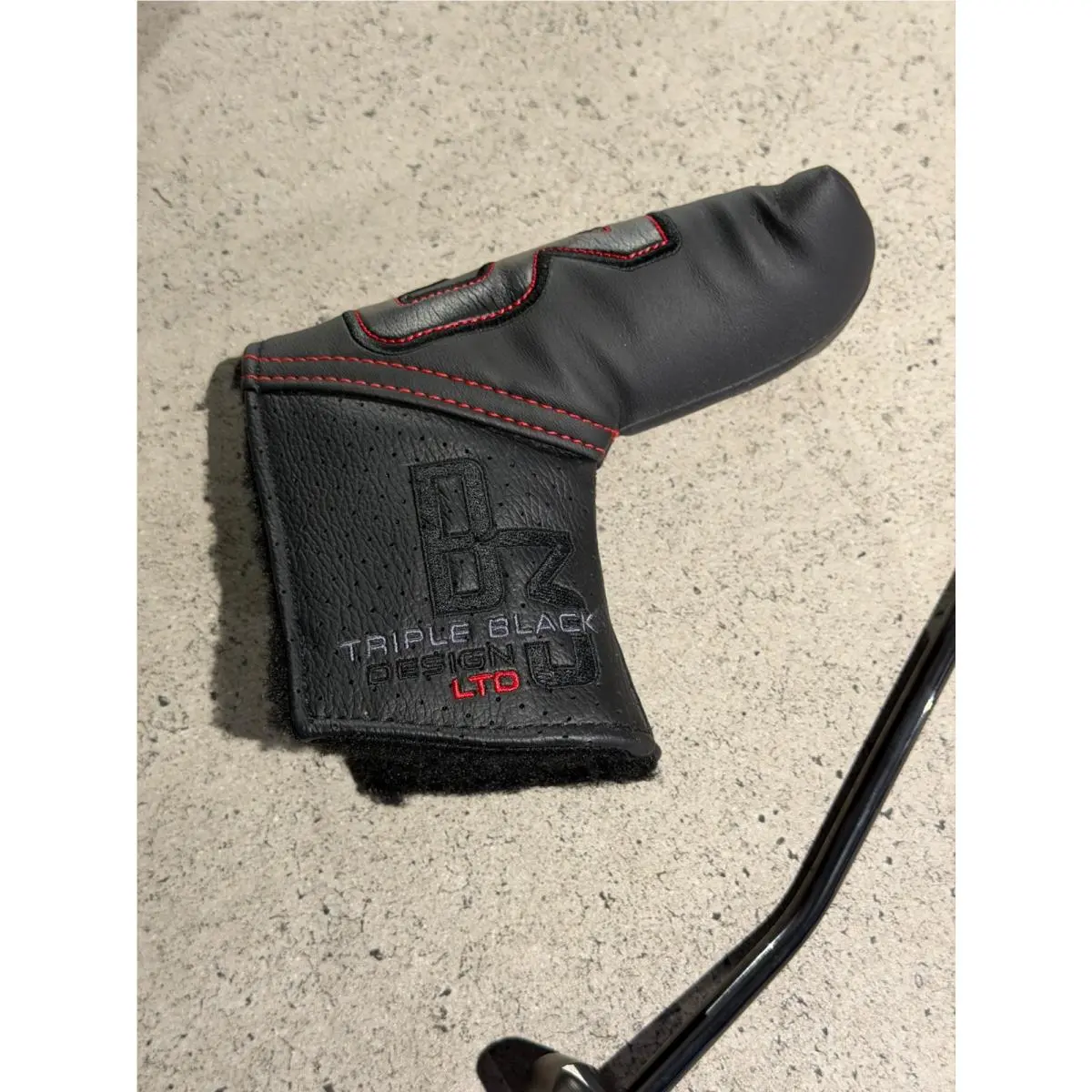 Scott  - Scotty Cameron B3 Triple Black Design LTD Catalina - Black, Lie Angle: Black 7