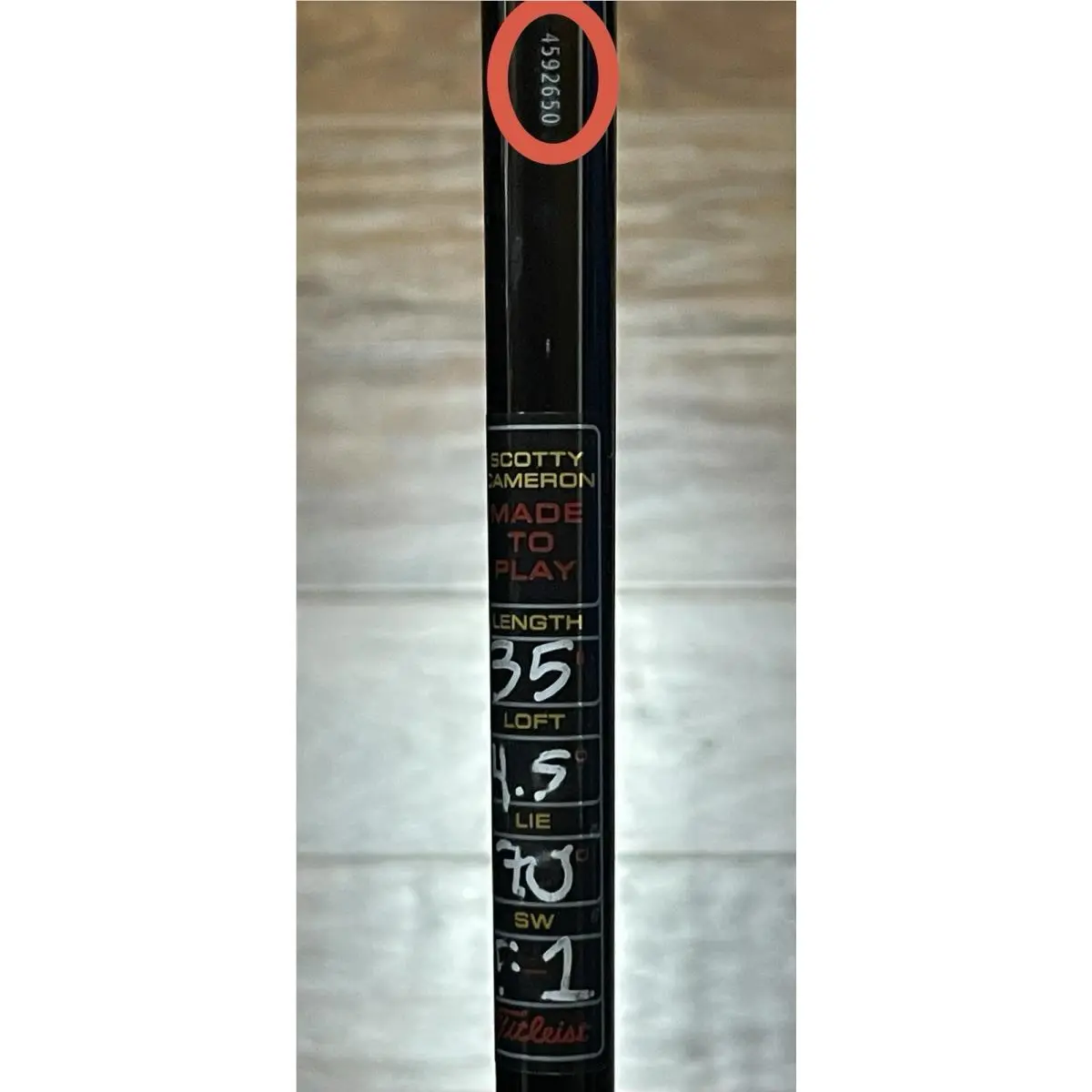 Scott  - Phantom 11R OC - 2026 - Xtreme Dark Finish - DLC - Red, Lie Angle: Black 5
