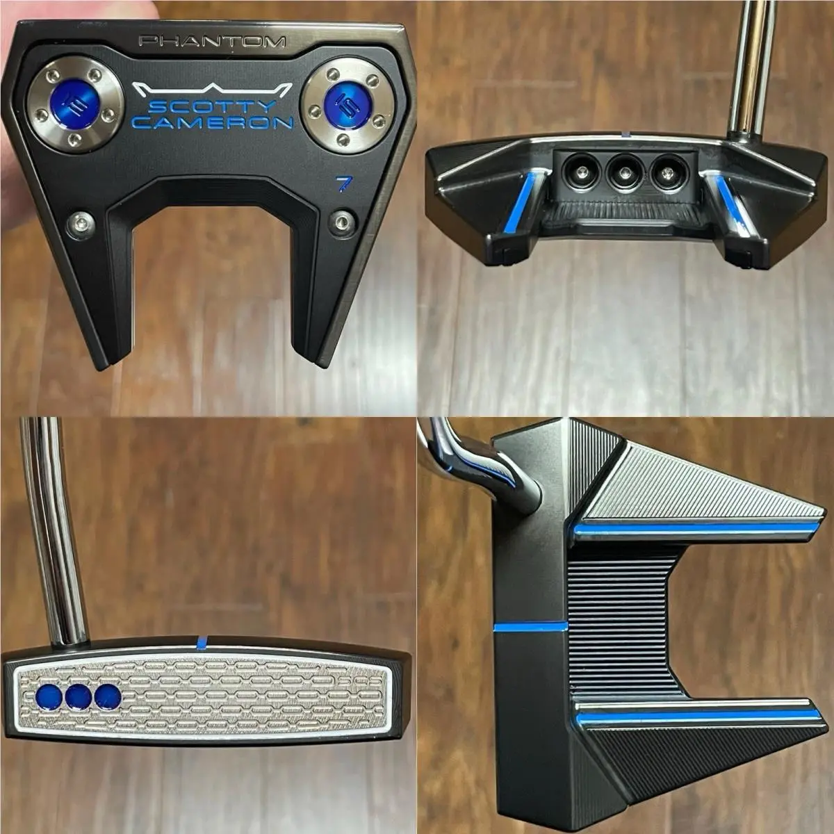 Scotty Cameron 2026 Phantom 7 Putter - LH - - Xtreme Dark Finish - Blu