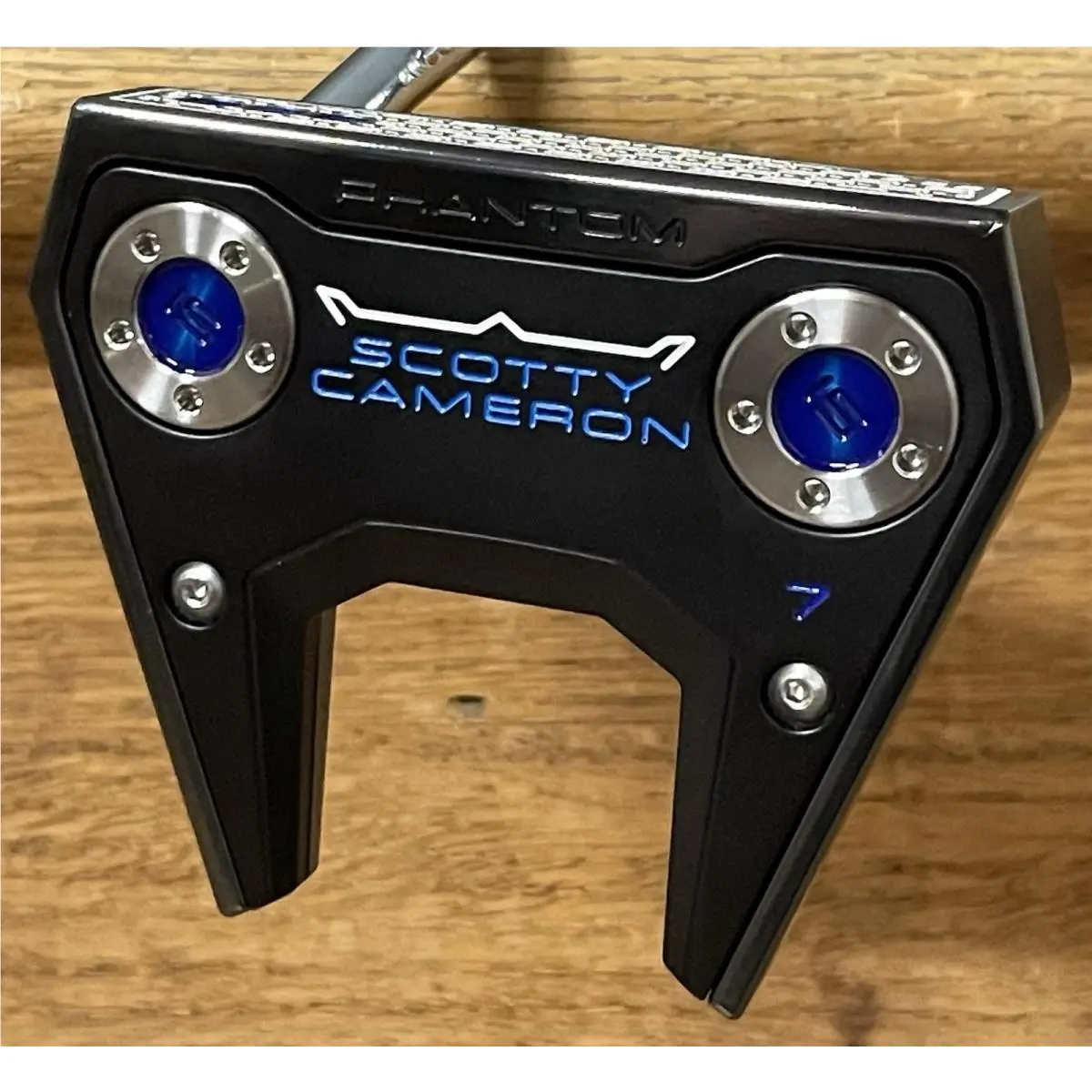 Scott  - Phantom 7 - 2026 - SCS - Xtreme Dark Finish - DLC - Blue, Lie Angle: Black 0