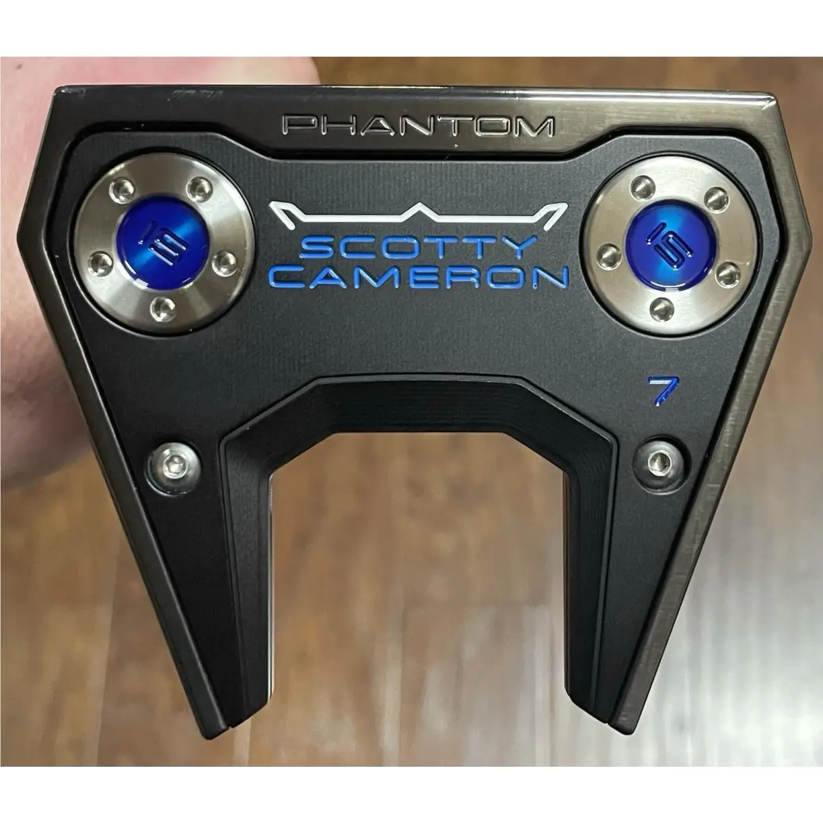 Scott  - Phantom 7 - 2026 - SCS - Xtreme Dark Finish - DLC - Blue, Lie Angle: Black 2
