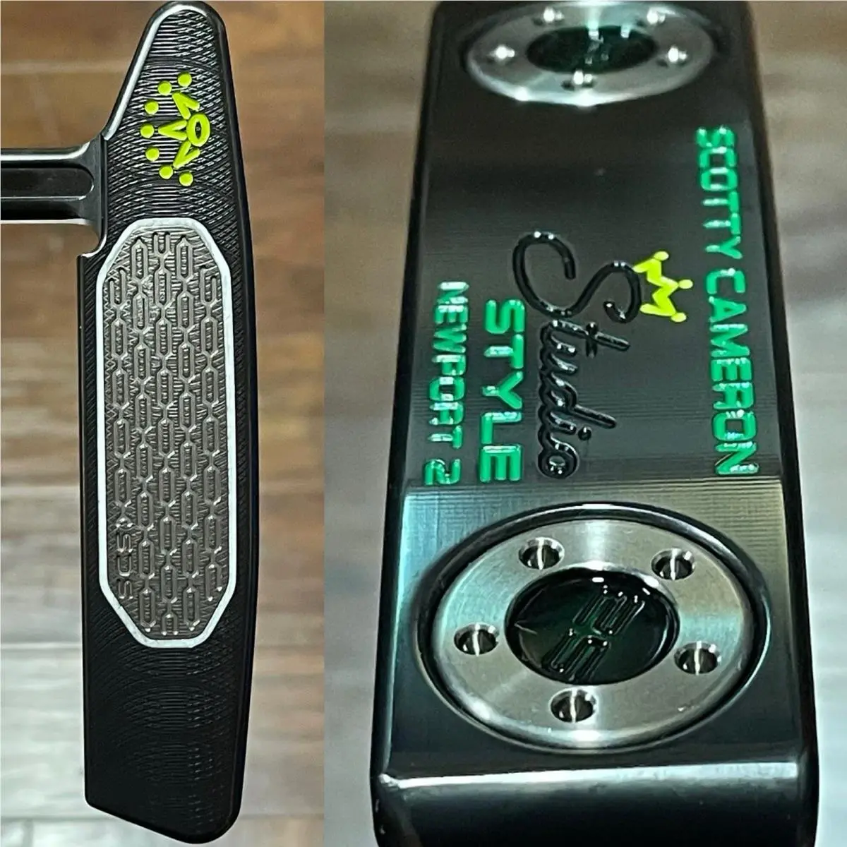 Scott  - Studio Style Newport 2 - 2026 - SCS - Xtreme Dark - DLC - Green, Lie Angle: Black 0