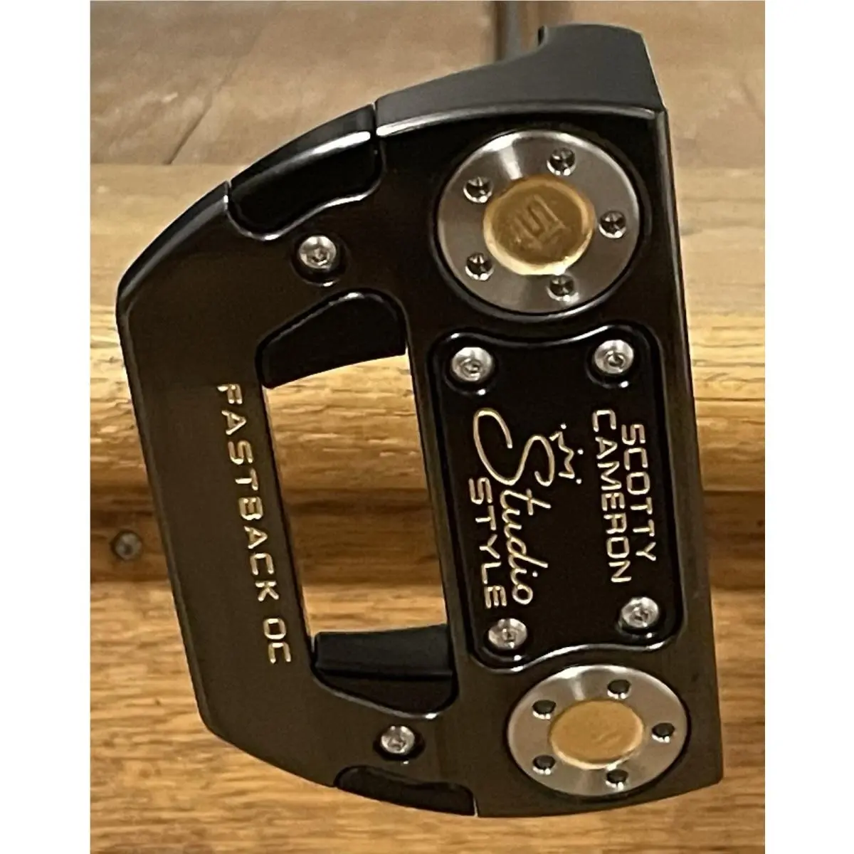 Scott  - Studio Style Fastback OC - SCS - Xtreme Dark Finish - DLC - Gold, Lie Angle: Black 0