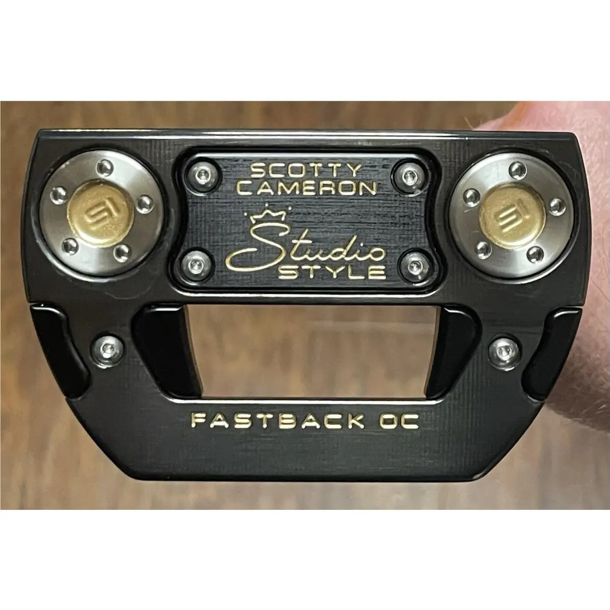 Scott  - Studio Style Fastback OC - SCS - Xtreme Dark Finish - DLC - Gold, Lie Angle: Black 2