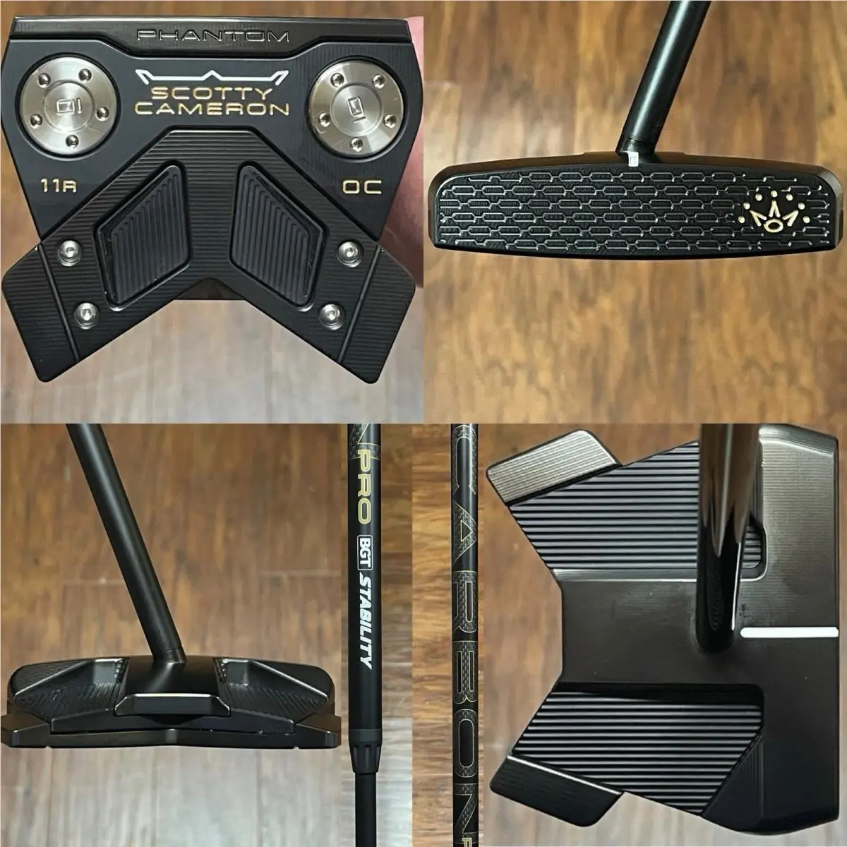Scotty Cameron Phantom 11R OC Putter - Stability Carbon Pro Shaft - Dlc