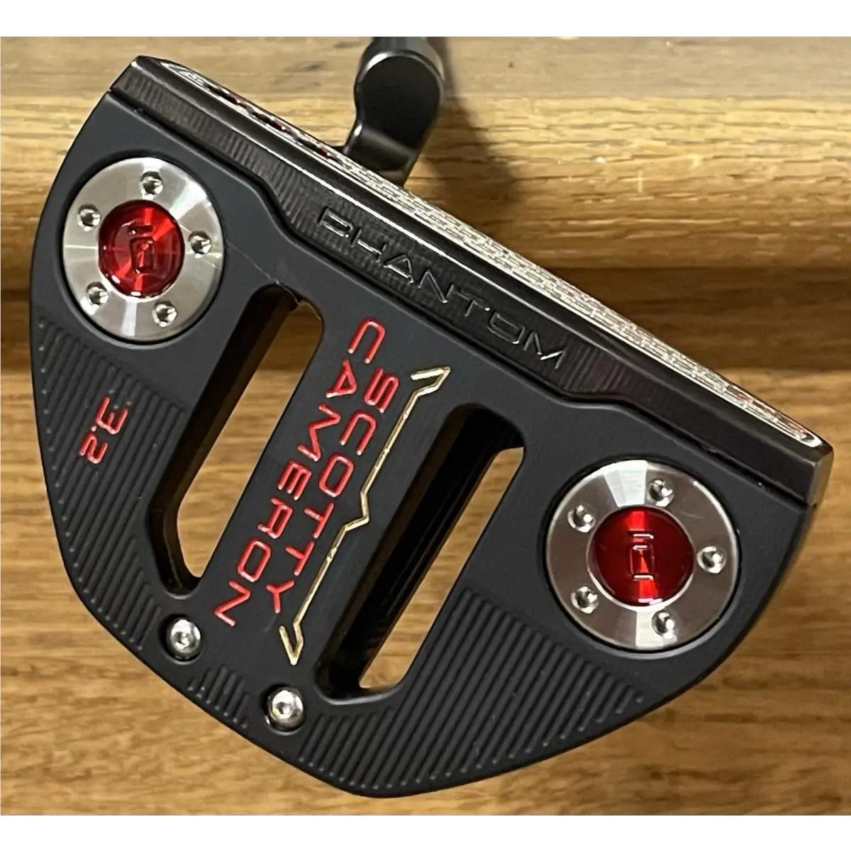 Scott  - Phantom 3.2 - 2026 - SCS - Xtreme Dark Finish - DLC - Red, Lie Angle: Black 0