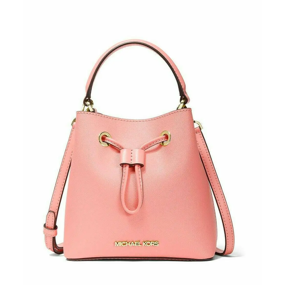 Roulette Leather Medium Messenger Bag Crossbody by Michael Kors