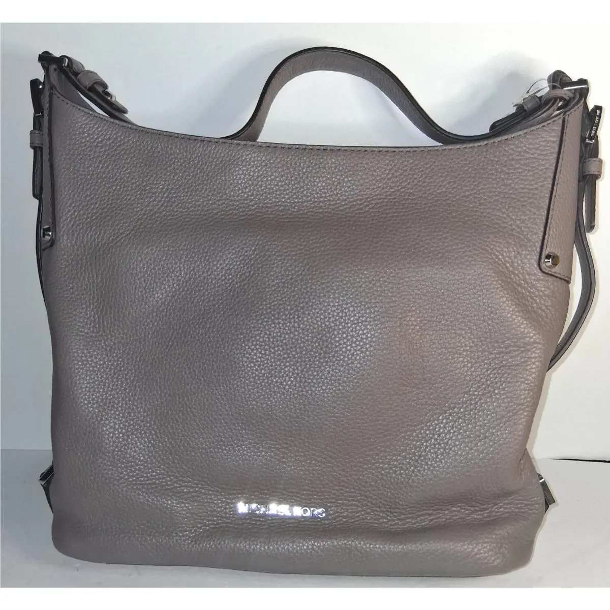Bedford Large Pebbled Leather Hobo Bag by Michael Kors