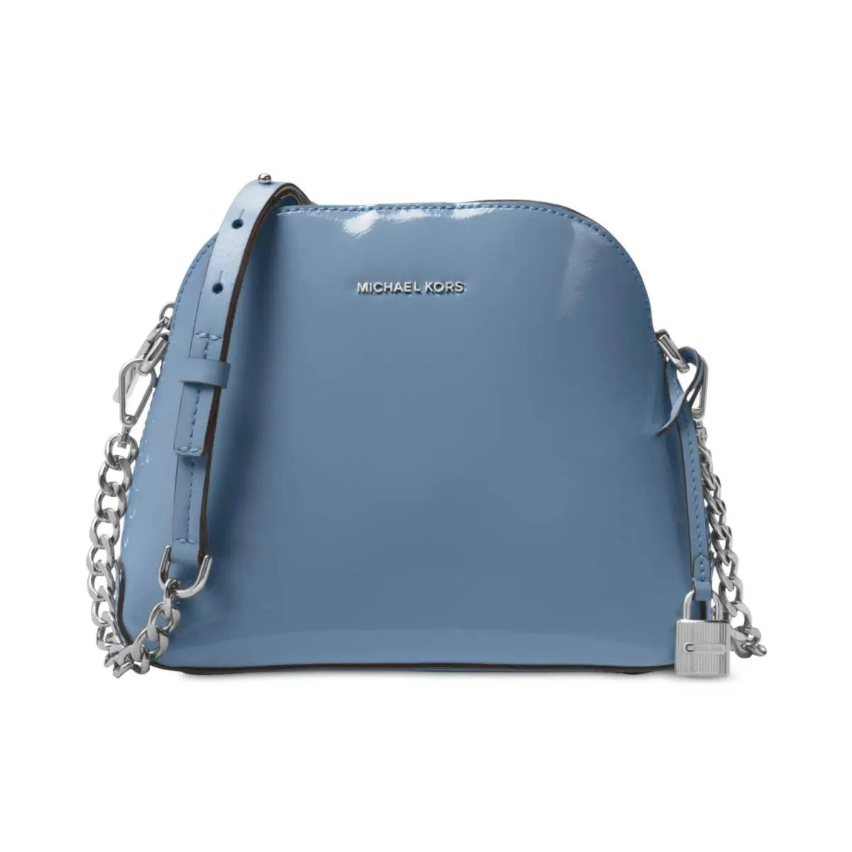 Michael Kors Studio Mercer Dome Messenger Dark Blue - Exterior: Dark Blue