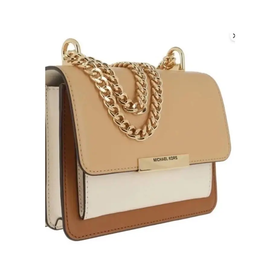 Brown Purse Crossbody Small Handbag Beige by Michael Kors