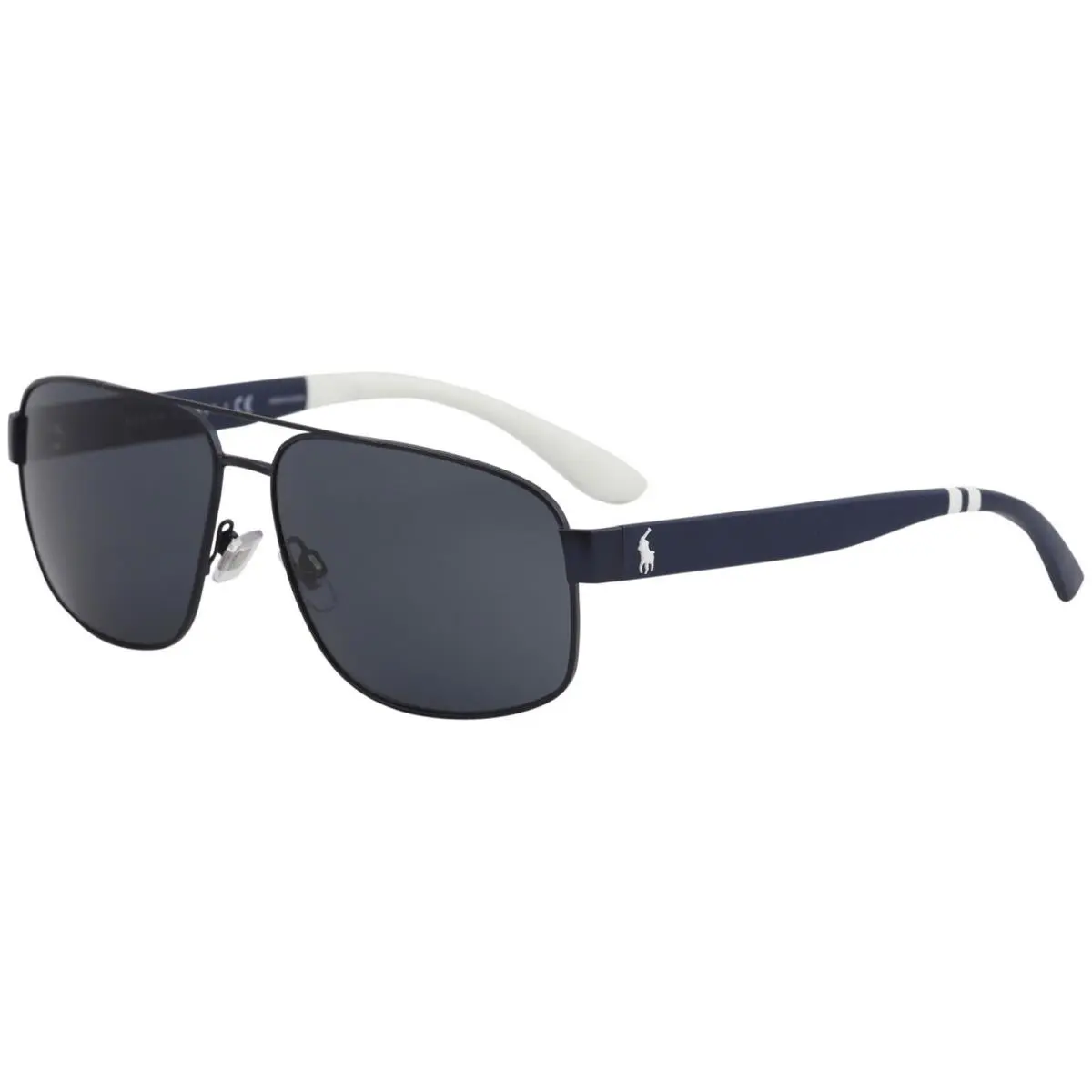 Polo Ralph Lauren Men`s PH3112 PH/3112 9303/87 Matte Navy Pilot Sunglasses 62mm