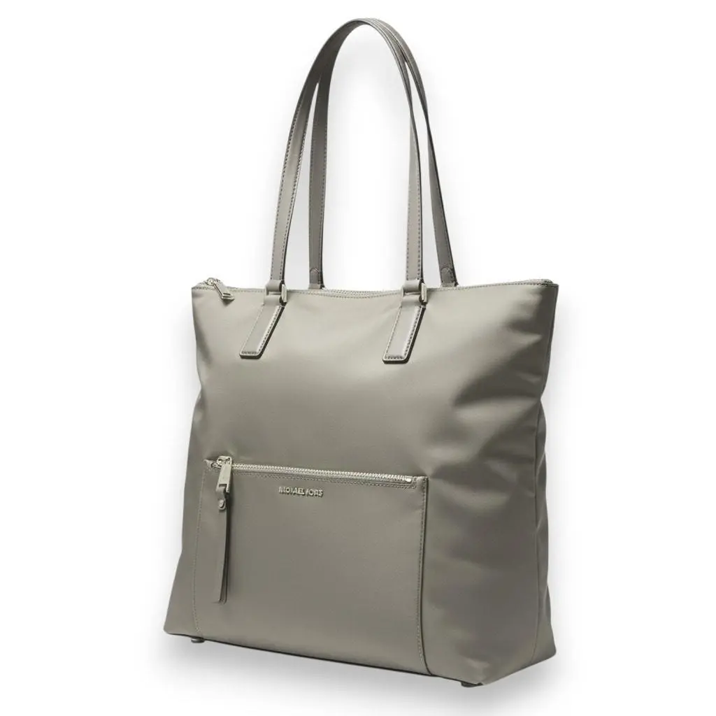 Ariana Tote Dusk Sage Green Nylon Travel Shoulder Designer Purse by Michael Kors
