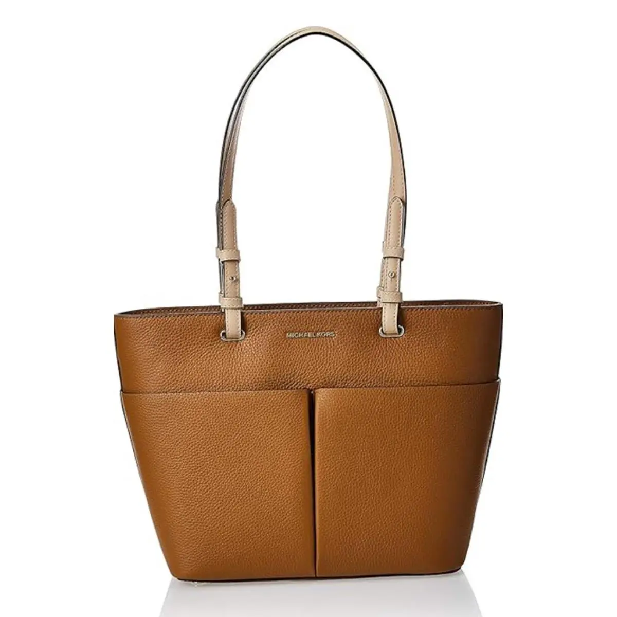 Michael Kors Bedford Pebble Leather Pocket Tote Acorn 30S9GBFT2L-203