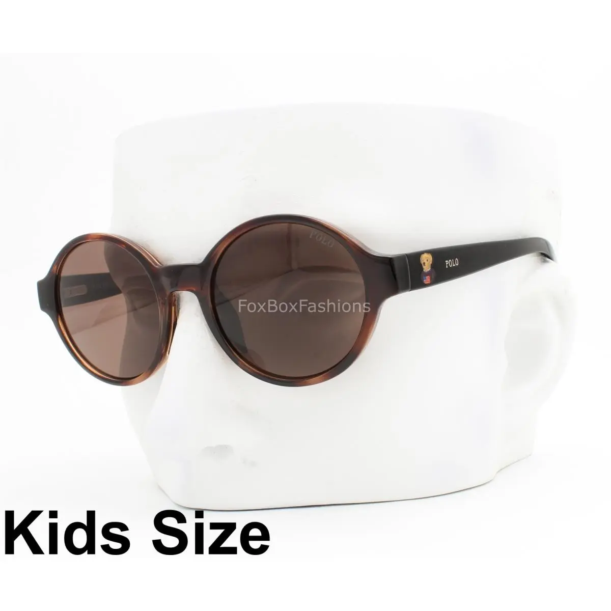 Polo Prep Sunglasses PP 9508U Brown Havana 44mm Unisex Kids Size by Ralph Lauren