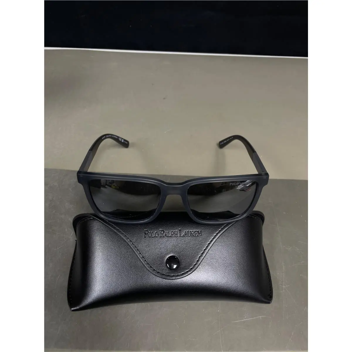 Polo  Men`s Polarized Sunglasses PH4189U55-ZP - Gray - 55mm by Ralph Lauren