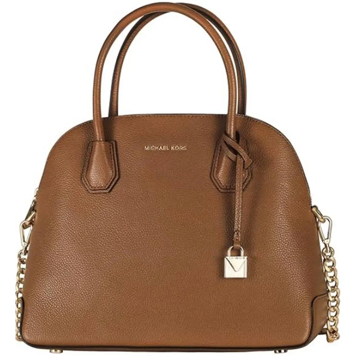 Michael Kors Mercer Large Leather Dome Satchel 30S7GZ5S3L-532