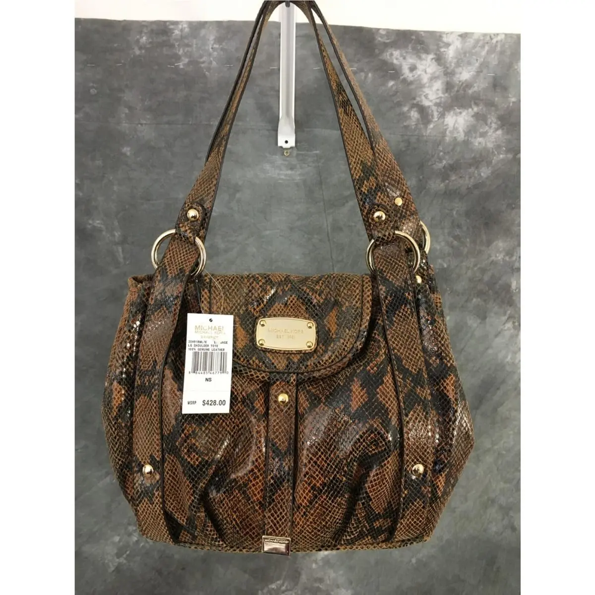 Luggage Handbag Purse Shoulder Tote Leather by Michael Kors
