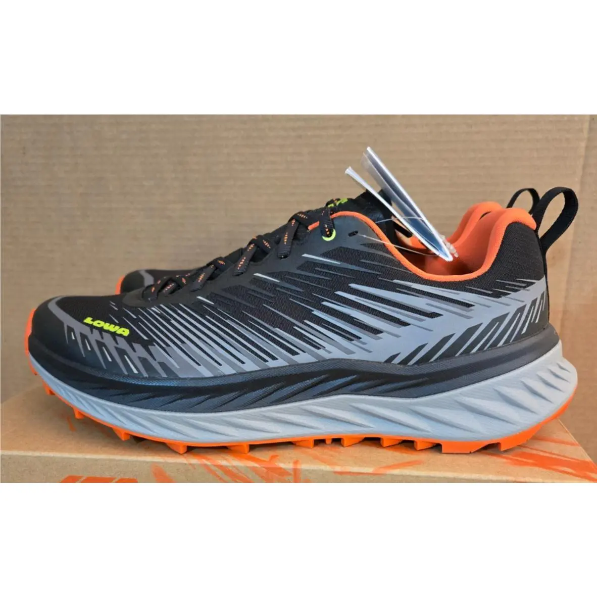 Lowa shoes - 310693-9055 - 310693-9055 - Grey/Flame (UPC: 840054479045) 3
