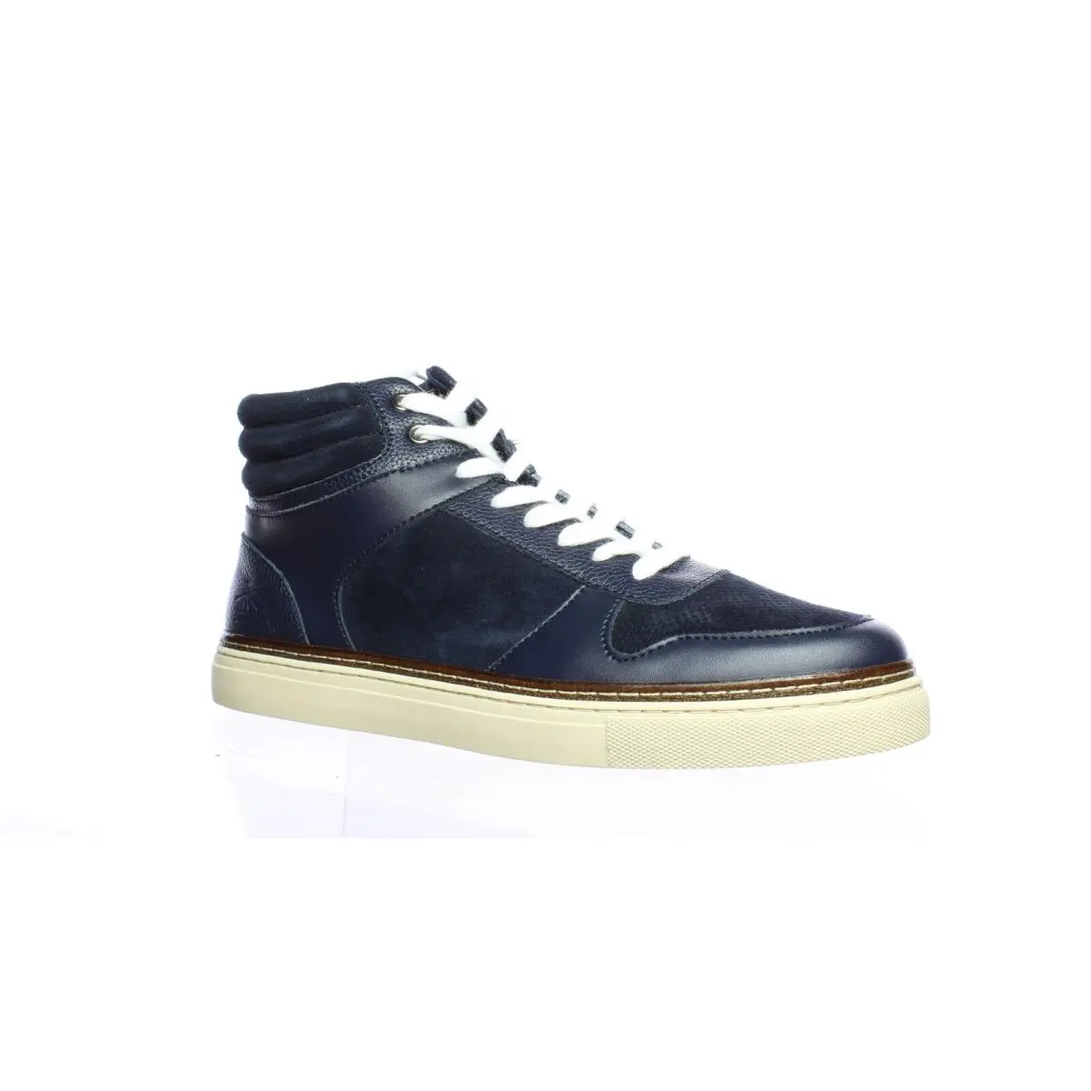 187202 Mens Byron Navy Fashion Sneaker Boot Navy Size 8.5 by Original Penguin