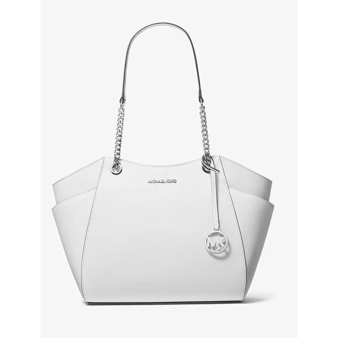 Michael Kors Women`s Jet Set Large Saffiano Leather Shoulder Bag 35T5STVT3L