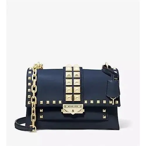 Cece Medium Studded Leather Shoulder Bag by Michael Kors