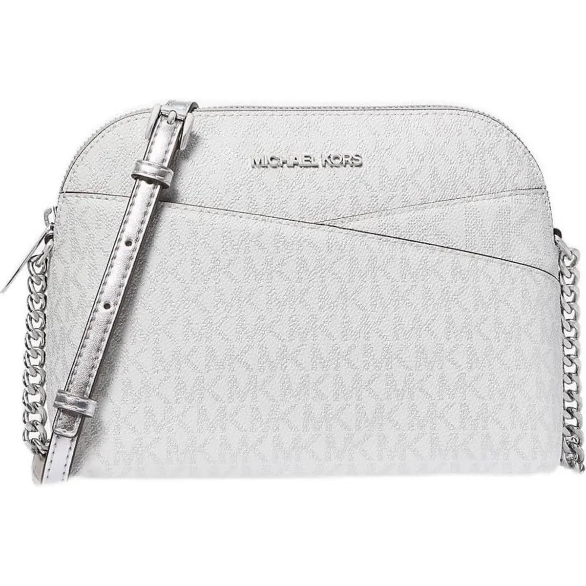 Jet Set Travel Medium Signature Logo Dome Crossbody Bag 35F4STVC6V by Michael Kors