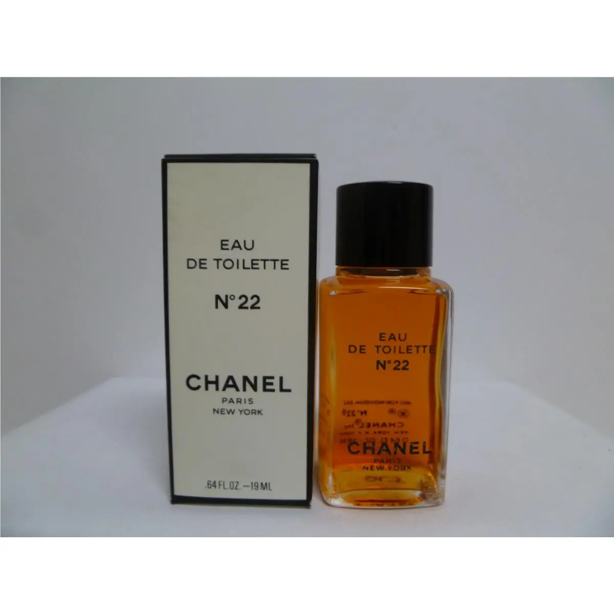 Chanel No. 22 Eau DE Toilette 19 ML / .64 OZ Travel Size Vintage. Not
