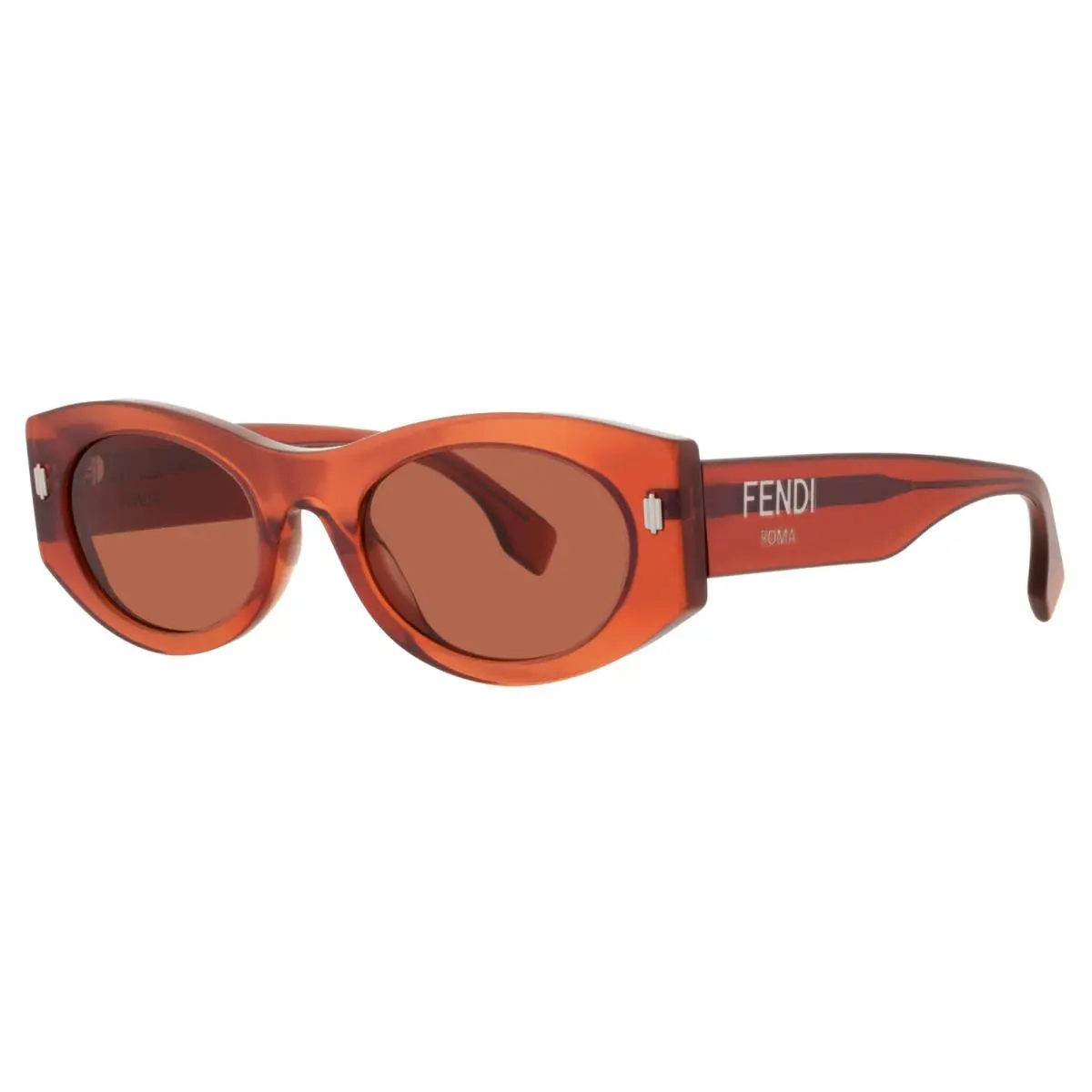 Bordeaux Oval Ladies Sunglasses FE40125I 68S 52 FE40125I 68S 52 by Fendi